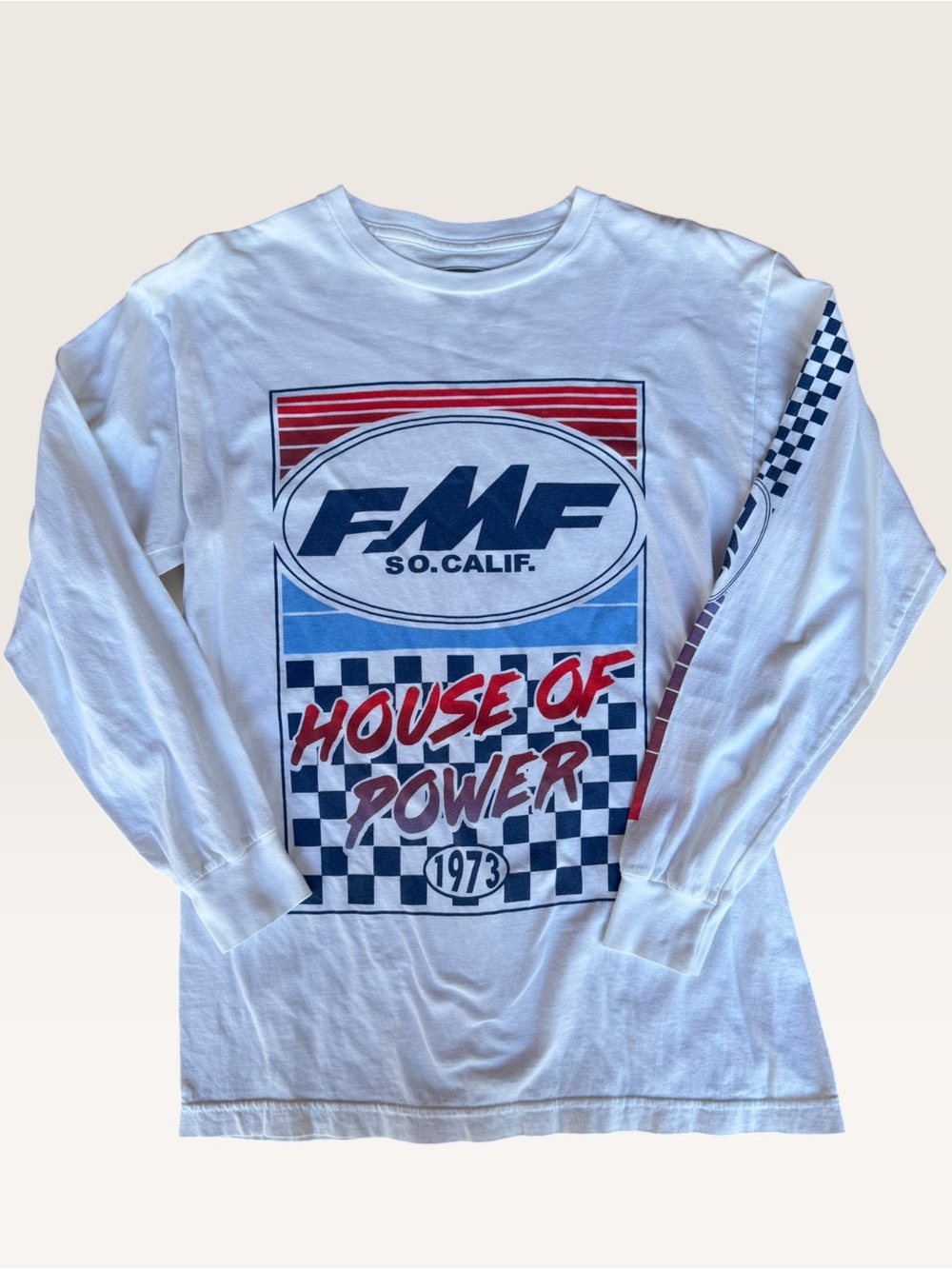 FMF So. Calif. House of Power White Long Sleeve Tee
